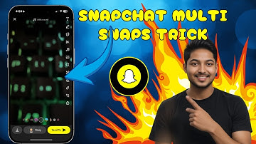 How To Do Multi Snaps On Snapchat In Mobile | Quick Sharing (2025)
