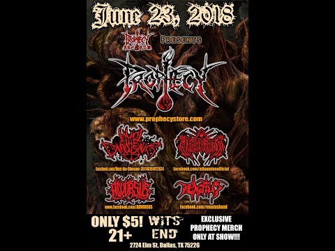 6-23-18 PROPHECY - "The Awakening" and "Tortured By Deceit" at Wits End in Dallas, TX!