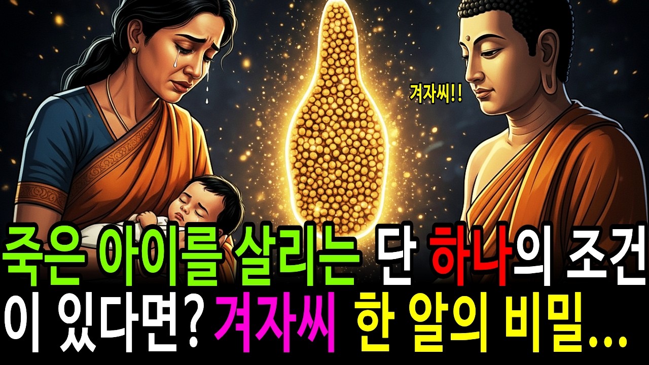 죽은 아이를 안고 미친 어머니, 부처님이 주신 과제 | 부처님의 라디오 Ep.3