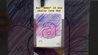 ASMR art - Crayon colouring