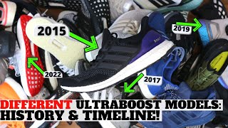 adidas UltraBOOST History & Timeline of Different Models!