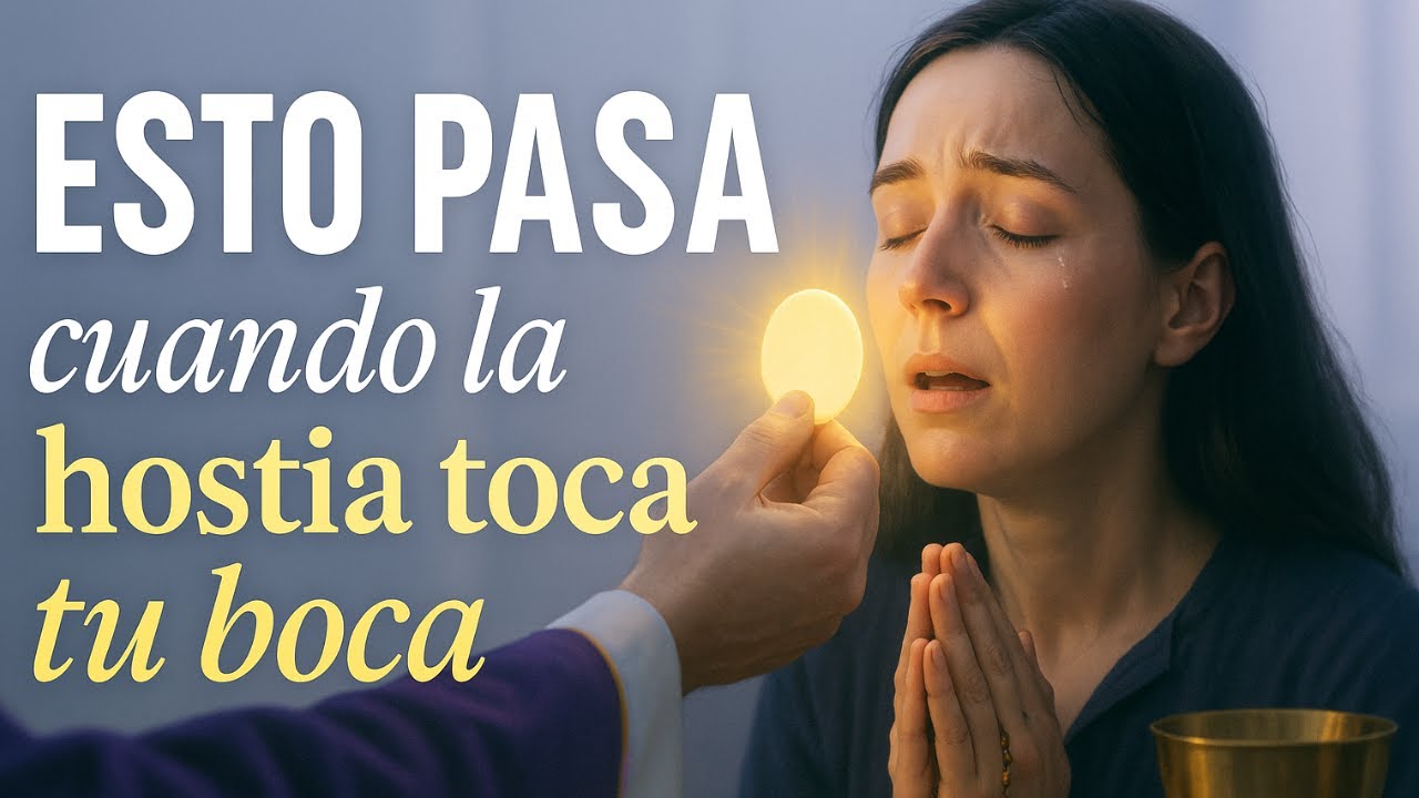 5 VERDADES OCULTAS cuando la HOSTIA se pega a la boca — Santa Teresa revela