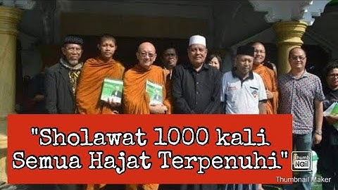 "Sholawat 1000 kali, Semua Hajat Terpenuhi", KH. ABDUL GHOFUR (Pengasuh PP. SUNAN DRAJAT LAMONGAN)