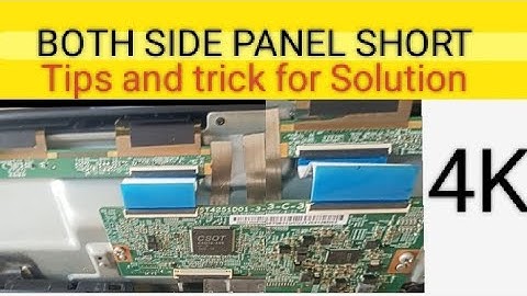MI 4K LED TV TWO SIDE SHORT DISPLAY PROBLEM FIXED 