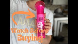 Demonstrating - Bed Head TIGI After Party Smoothing Cream Demonstrating - Bed Head TIGI After Party Smoothing Cream