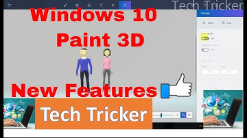 Paint 3D | New Feature | Windows 10 Creators Update | 2017 Review