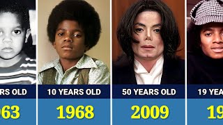 Michael Jackson - Transformation From 1 to 50 Years Old