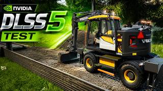 DLSS 5 with ReShade JUST CHANGED Farming Simulator 25! 🤯 | Volvo EWR170E | Realistic Gameplay
