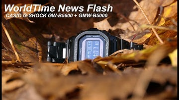 CASIO G-SHOCK GMW-B5000 and GW-B5600 WorldTime Hack (Subscriber Choice) edited using past content