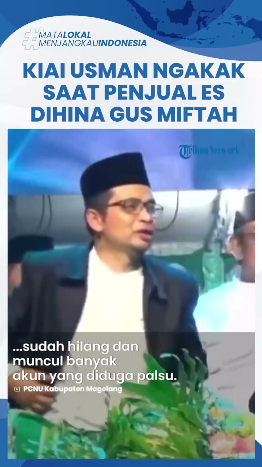 Sosok Kiai yang Tertawa Terbahak-bahak saat Gus Miftah Hina Penjual Es Teh, Ternyata Pengasuh Ponpes