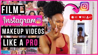 HOW TO FILM HIGH-QUALITY INSTAGRAM MAKEUP VIDEOS ON YOUR MOBILE PHONE | STEP BY STEP TUTORIAL screenshot 4