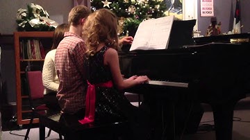 Ben and Emily piano duet