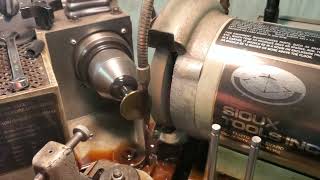 Cadillac 425 Valve Grinding (Reface).