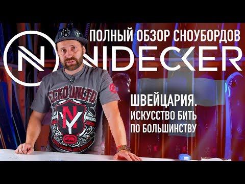 Nidecker snowboards 2024