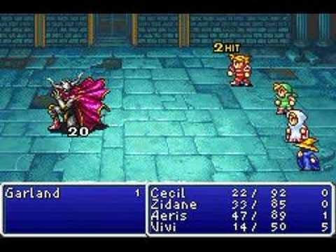 Image result for FINAL FANTASY 1 gba garland