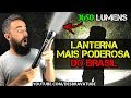 A LANTERNA MAIS FORTE DO BRASIL (3650 lumens)? - Review da Lanterna Jet Beam SSR50 da Rota Extrema