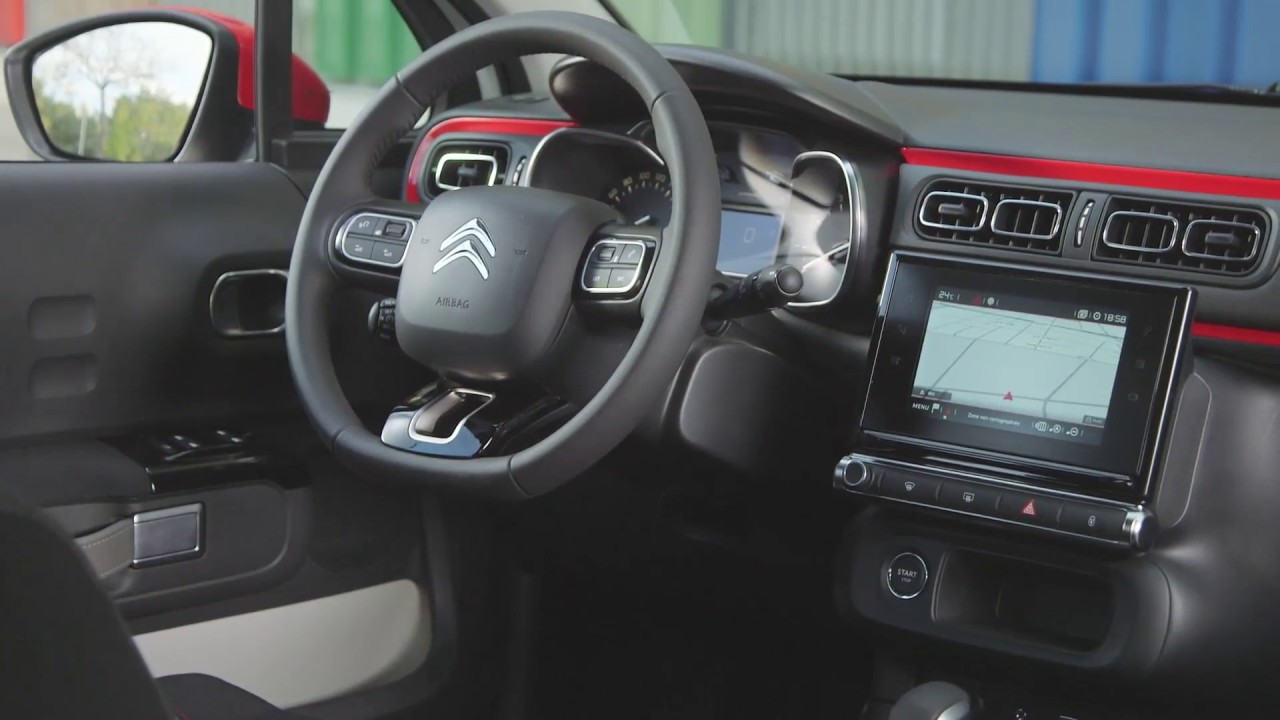 Citroen C3 17 Interior Official Video Youtube