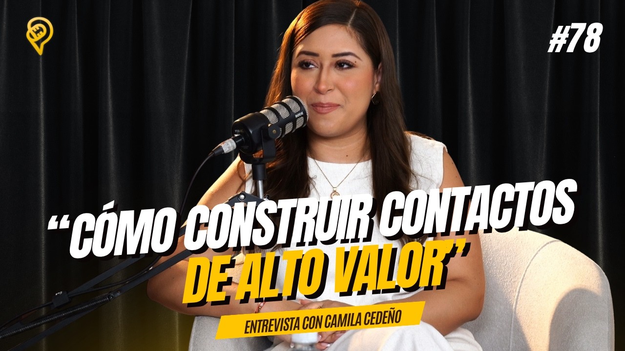 Camila Cedeño, directora de Muvalmo, en el podcast Círculo de Poder