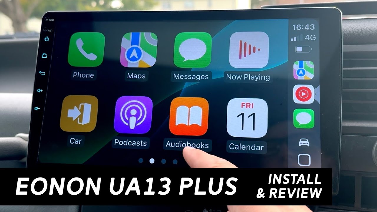 Universal 2 Din Android 13 CarPlay & Android Auto Car Radio