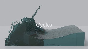 Cycles vs Eevee Fluid Simulations in Blender