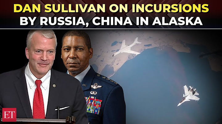 Incursions by Russia, China in Alaska! Senator Dan Sullivan questions military officials