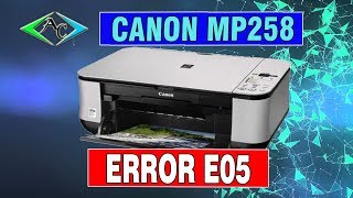 Solusi Printer Canon Mp 258 Error E05
