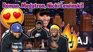 Wheel of Freestyle with Nicki Minaj REACTION!!