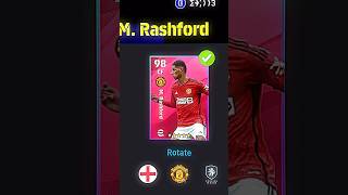 97❌98✅Free Rashford Trainng🔥#efootball #pes2021 #pes