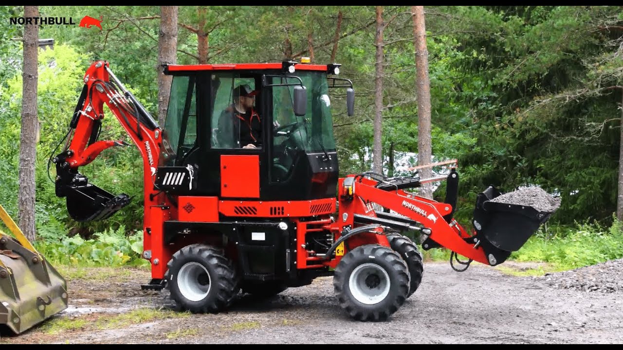 Ultimaattinen pihakone Northbull LH35 joka ukolle!