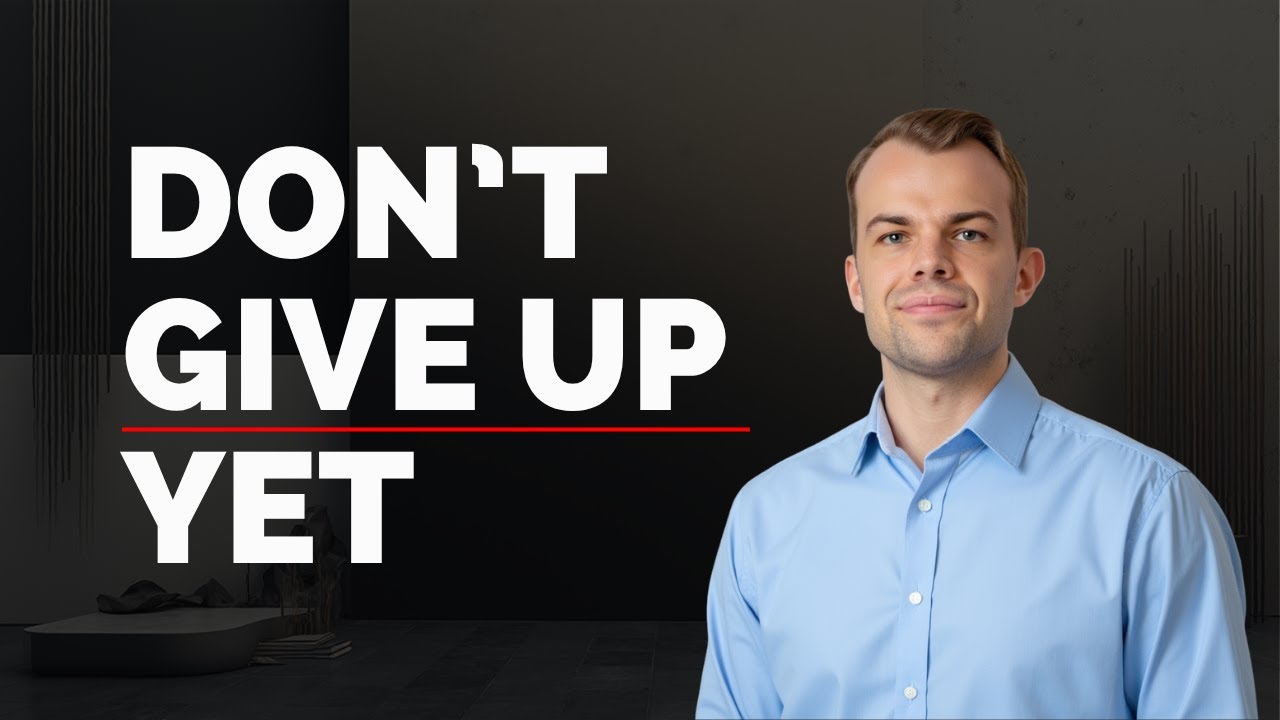 How to Stay Consistent When You Feel Like Giving Up on Your Goals - YouTube