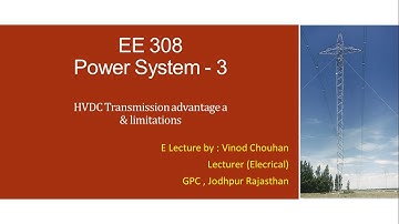 EE308 HVDC ADVANTAGE By Vinod Chouhan