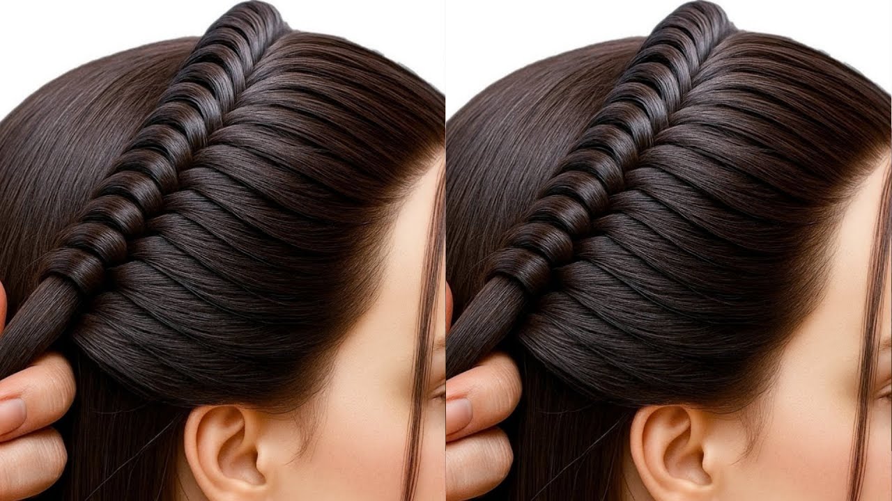 Простой и легкий урок по созданию распущенной прически | Новая прическа для девочек | Свадебная п...