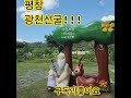 평창광천선굴#한국힐링대학교 #인생2막 #평생일자리 #힐링