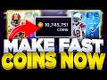 MAKE FREE & FAST COINS! | EARNING 50K IN 5 MINUTES! | COIN CLASH EP 3 MADDEN 21 ULTIMATE TEAM!