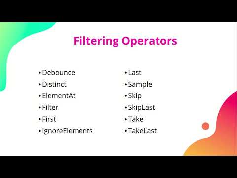 filtering Operators Introduction