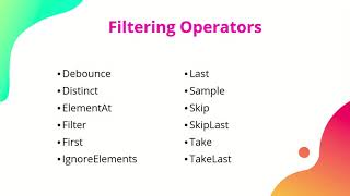 filtering Operators Introduction