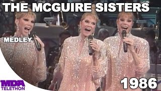 The McGuire Sisters - Medley (1986) - MDA Telethon
