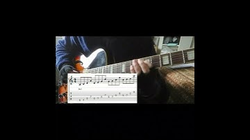 Diatonic Approached 7th Chords in 4ths in A Dorian Lick (with tabs) - DP