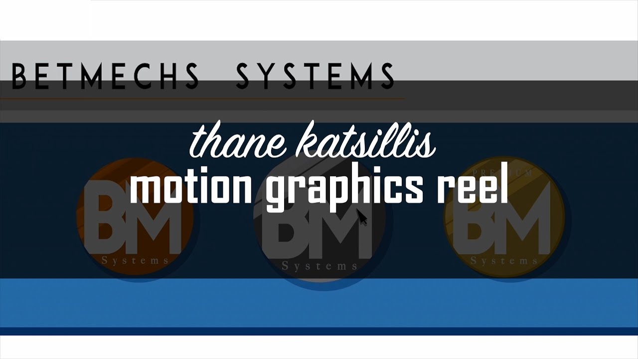 Thane Katsillis - Motion Graphics Reel