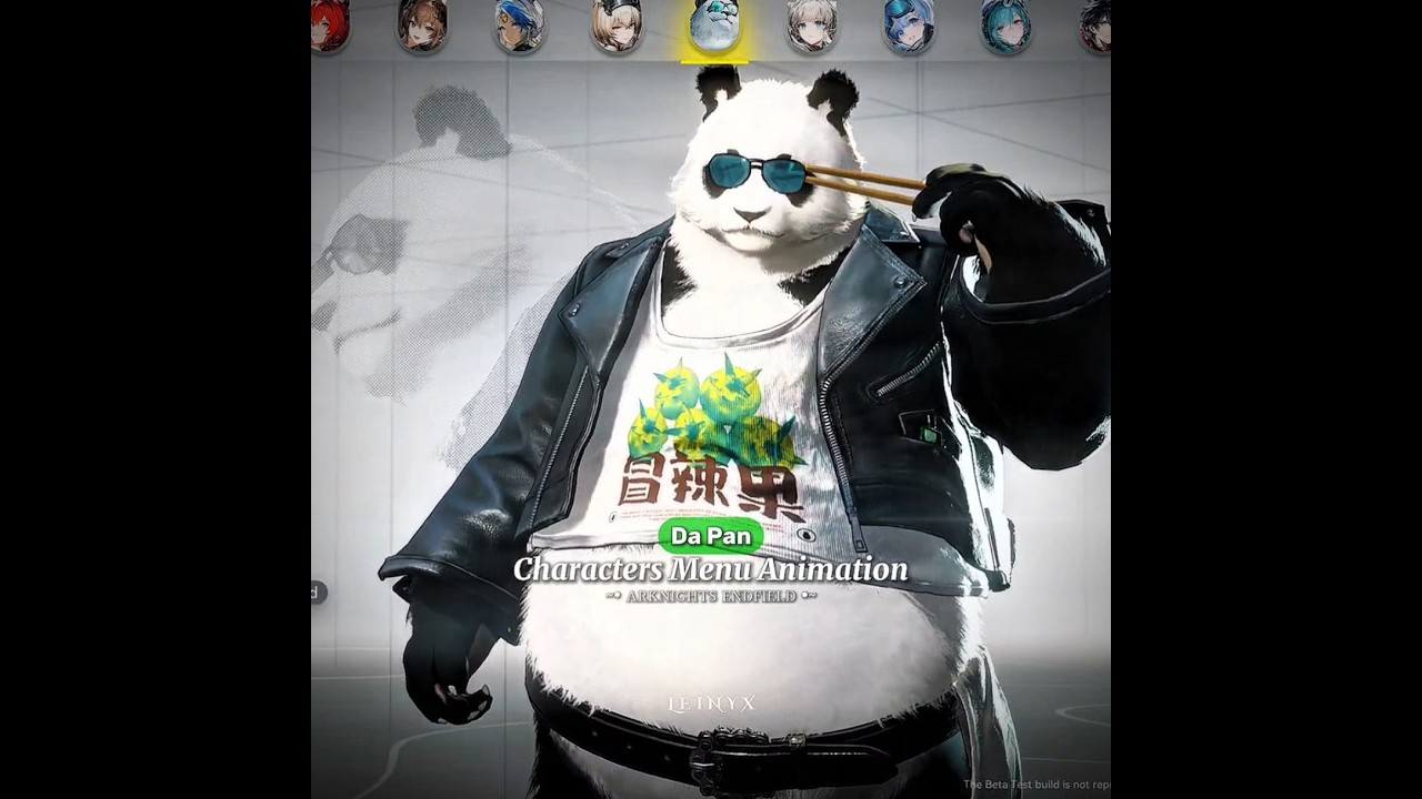 Da Pan -Menu Animation | Arknights Endfield || 