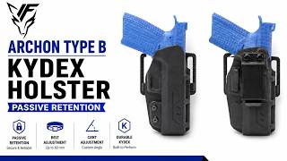 ARCHON Type B Kydex Holster | Passive Retention | Wolfy Tactical