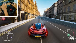McLaren P1 - Forza Horizon 4 | Logitech G29 Gameplay screenshot 2