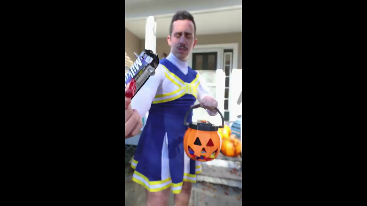 My Trick Or Treat Basket Has A Metal Detector Built In