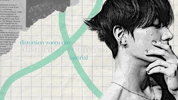 distortion zoom out tutorial ♡ video star