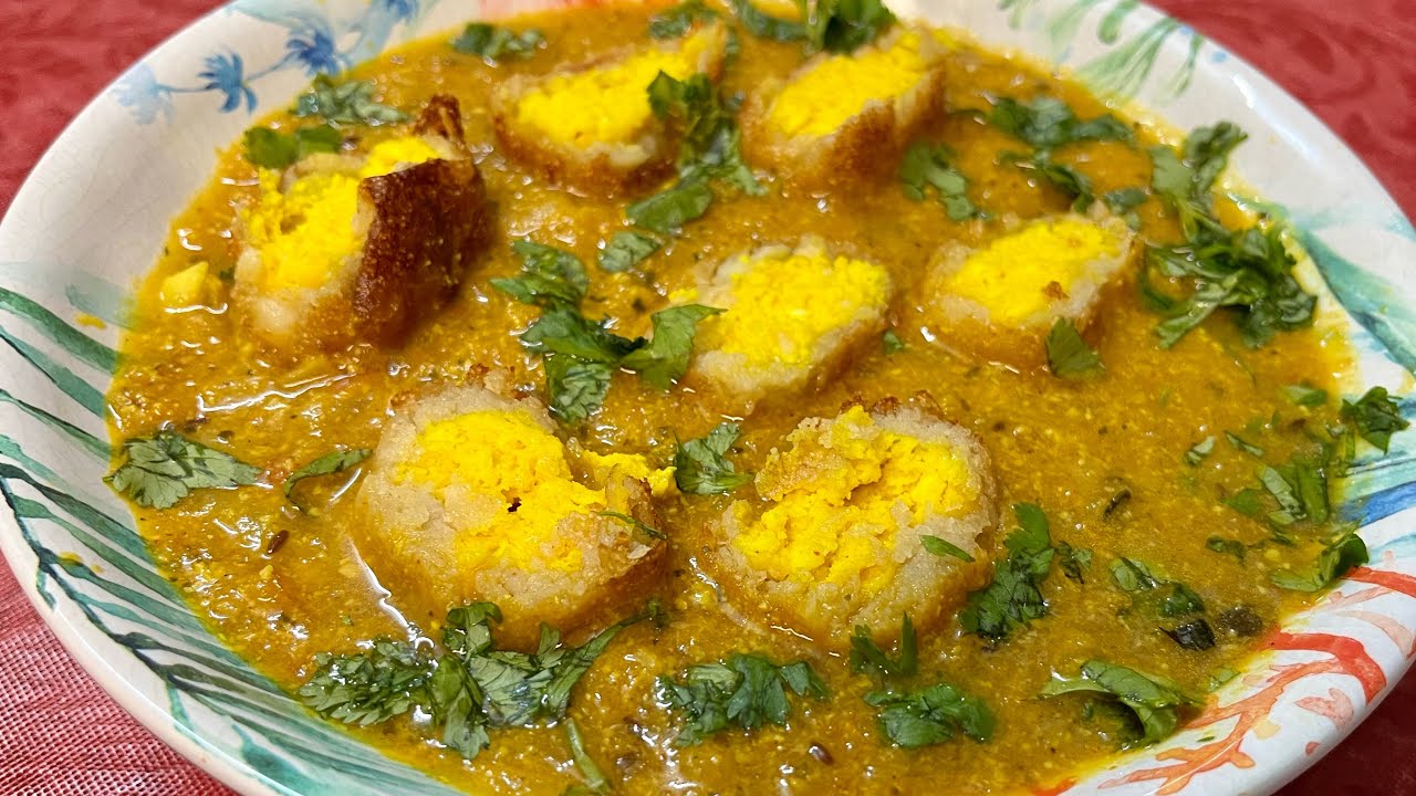 Vegetarian Nargisi Kofta Curry Recipe l वेज नरगिसी कोफ्ता करी रेसिपी 