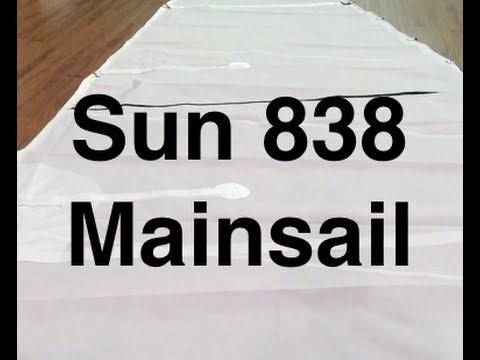 Sun 838 - Mainsail - Precision Sails 300 Series Dacron