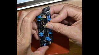 C.K. builds a Locking delay effects kit from Axis Modular, eurorack