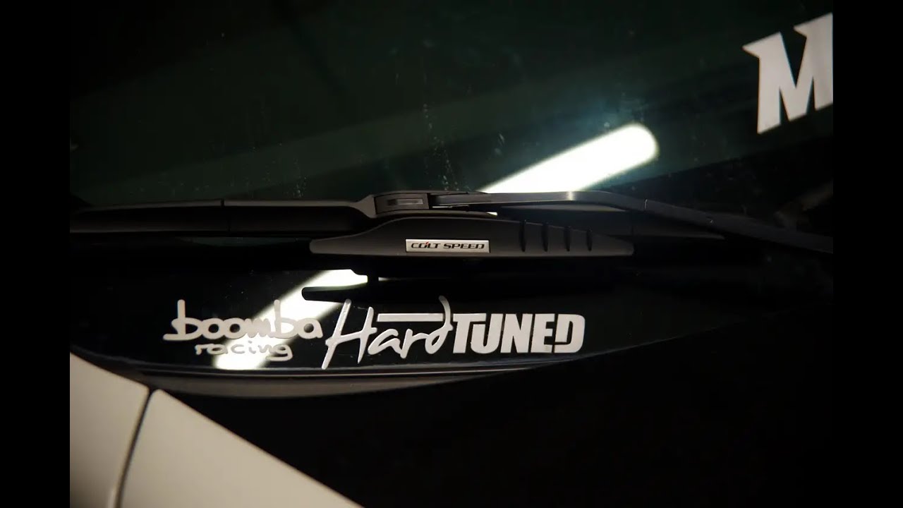 Evo X gets colt speed wipers!!! YouTube