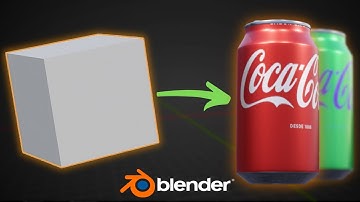 Create a Soda Can in Blender in 1 Minute!