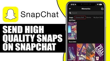 How to Send High-Quality Snaps Without Losing Resolution | Snapchat Tutorial